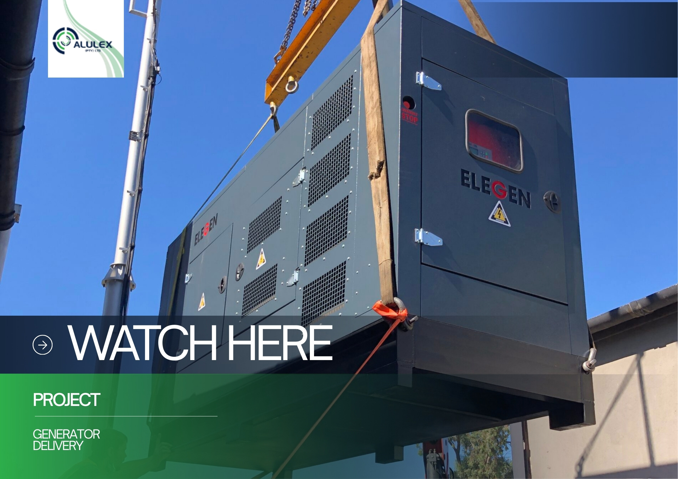 Generator Delivery